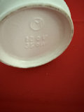 Vintage ceramic teapot and face-shaped decorative planter - thumbnail 4 of 10
