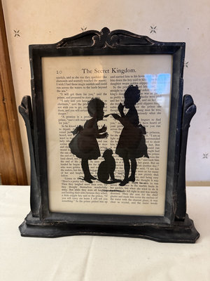The Secret Kingdom Silhouette Framed Art - Image 1 of 5