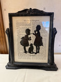 The Secret Kingdom Silhouette Framed Art - thumbnail 1 of 5
