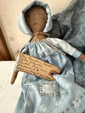Six handmade vintage cloth dolls - thumbnail 5 of 7