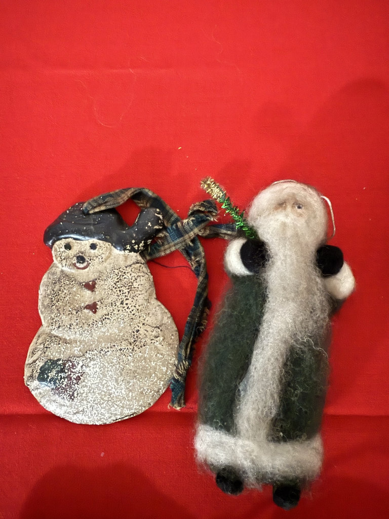 Vintage Christmas ornaments and figures collection - image 7 of 11