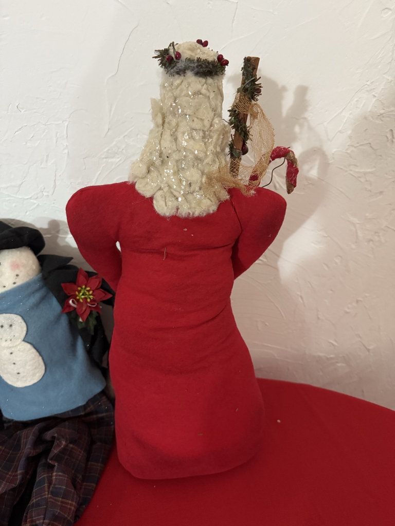 Four vintage Christmas figurines - image 3 of 8