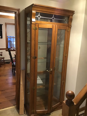 Large Curio Cabinet - Image 1 of 3