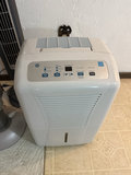 Three portable tower fans and a dehumidifier - thumbnail 2 of 7