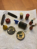 Assorted wood and ceramic folk miniatures - thumbnail 1 of 3