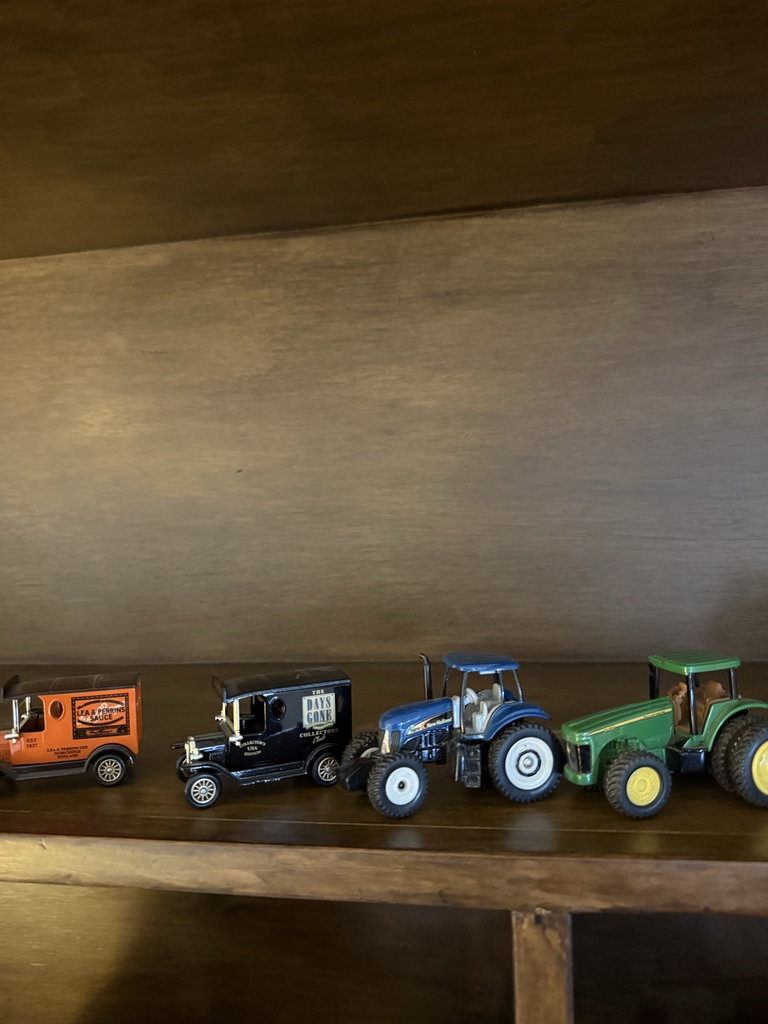 Die-cast toy farming tractors and equipment collection - image 4 of 9