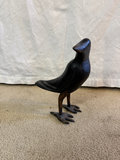 Three wooden bird sculptures: two ducks and a raven - thumbnail 8 of 11