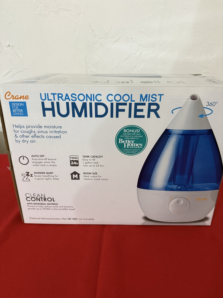 Crane Ultrasonic Cool Mist Humidifier Box - image 4 of 5