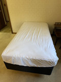 Sleepys mattress with bed foundation - thumbnail 1 of 7