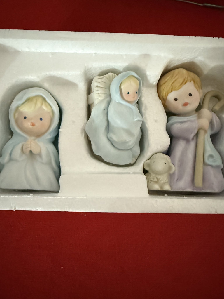 Nativity Figurines with Holiday Decor - image 2 of 7