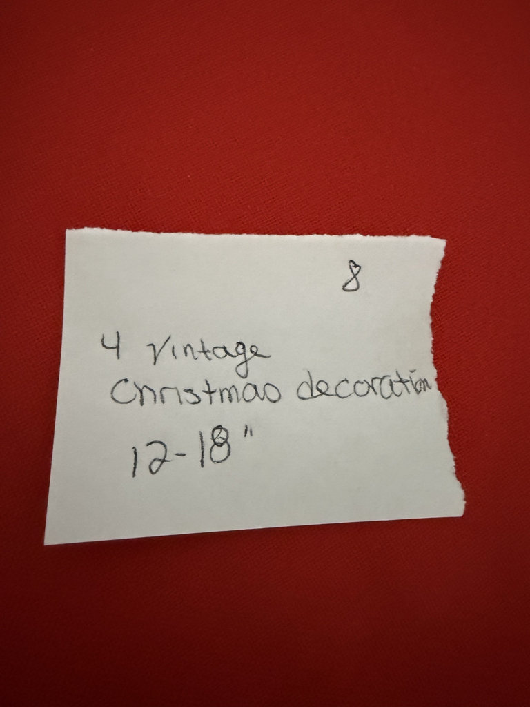 Four vintage Christmas figurines - image 7 of 8