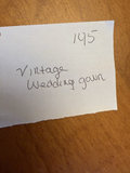 Vintage lace wedding gown - thumbnail 6 of 7