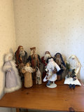 Assorted Christmas Santa and Winter Figurines - thumbnail 1 of 6