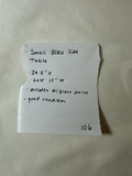 Small black wooden side table - thumbnail 6 of 7