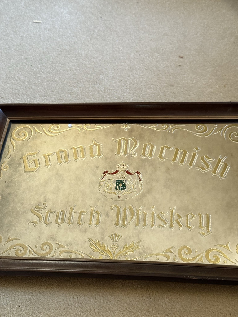 Grand MacNish Scotch Whisky Wall Mirror - image 2 of 5