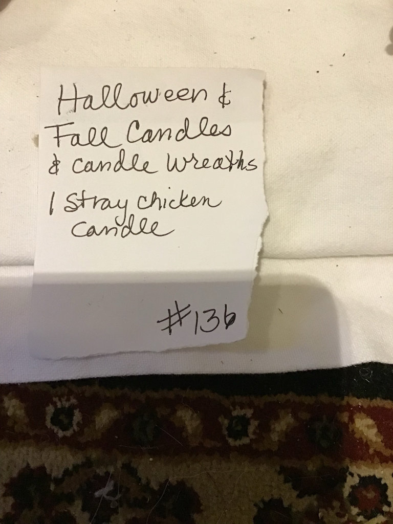 Halloween and Fall Wreaths with Candles and Decorative Gourds - image 2 of 3