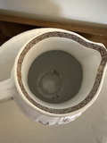 English Clematis pitcher with matching bowl - thumbnail 3 of 8