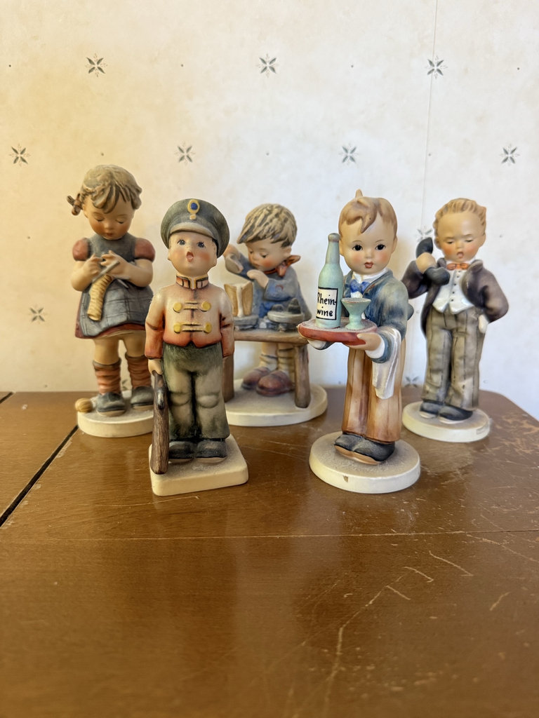 Goebel Hummel Five-Figure Porcelain Set - image 1 of 15