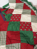 Christmas Patchwork Quilt with Stocking Panel - thumbnail 8 of 11