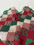 Christmas Patchwork Quilt with Stocking Panel - thumbnail 3 of 11