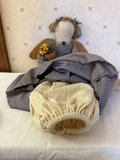 Handmade Hanging Angel Doll with Sunflower - thumbnail 4 of 7