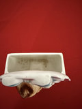 Vintage ceramic teapot and face-shaped decorative planter - thumbnail 7 of 10
