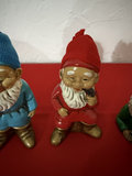 Set of three vintage gnome figurines - thumbnail 3 of 8