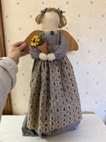 Handmade Hanging Angel Doll with Sunflower - thumbnail 3 of 7