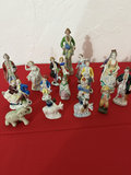 18 porcelain figurines collection (Made in Japan) - thumbnail 1 of 9