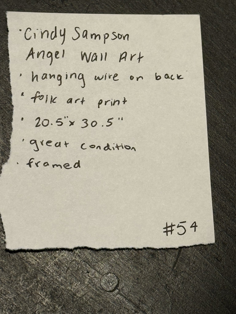Cindy Sampson Angel Wall Art Print - image 5 of 6