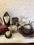 Assorted candle holders and candles - thumbnail 3 of 8