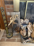 Vintage American decor collection with handmade fabric dolls and rustic wall hangings - thumbnail 2 of 8
