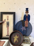 Patriotic porcelain figurines and star decor set - thumbnail 12 of 14