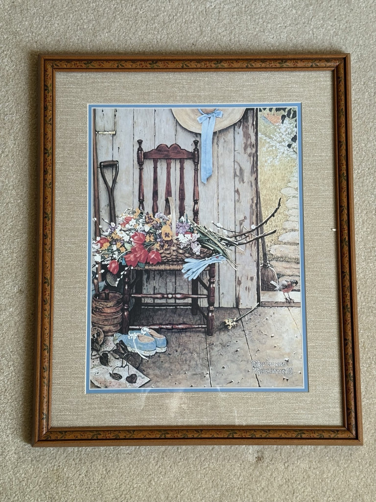 Set of four framed wall art prints - image 3 of 6