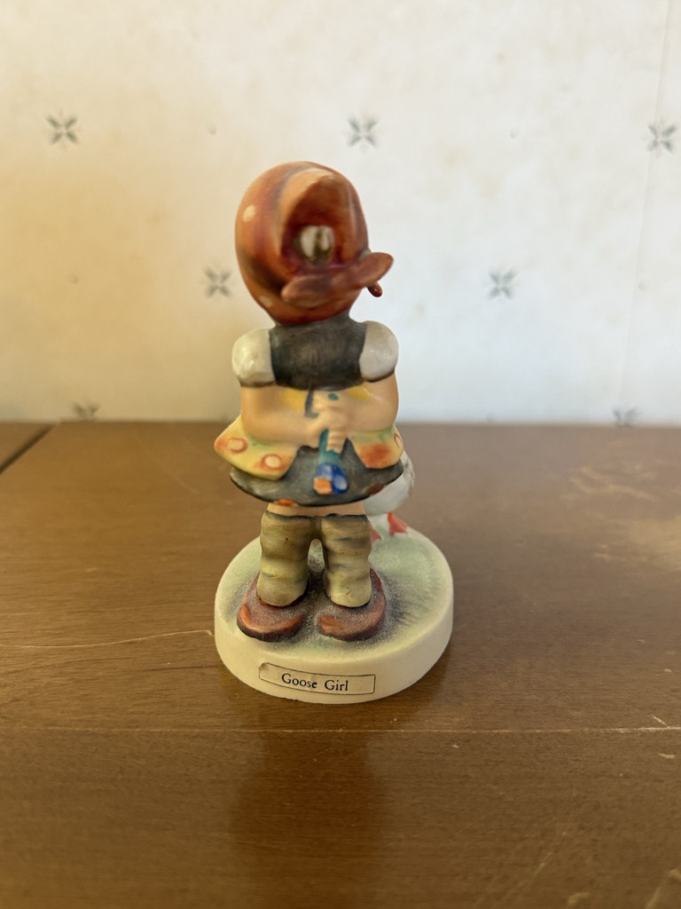 Goebel Hummel Figurine Set: Goose Girl, Chick Girl, Feeding Time, Feathered Friends - image 5 of 13