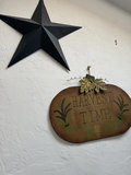 Rooster decor set with star wall art and decorative boxes - thumbnail 1 of 10