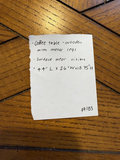 Wooden coffee table with geometric inlay and metal legs - thumbnail 6 of 7