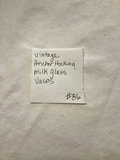 Two Anchor Hocking Milk Glass Hobnail Vases - thumbnail 2 of 3