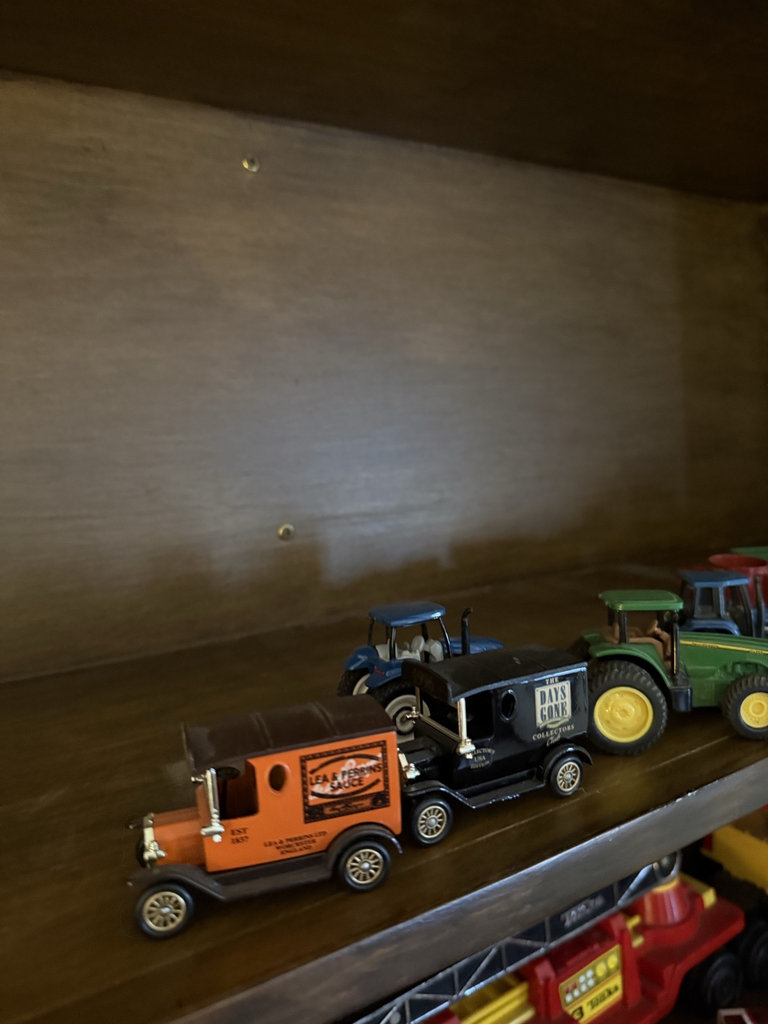 Die-cast toy farming tractors and equipment collection - image 1 of 9