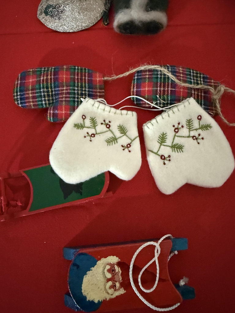 Vintage Christmas ornaments and figures collection - image 4 of 11