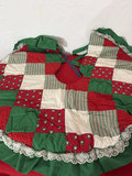 Christmas Patchwork Quilt with Stocking Panel - thumbnail 6 of 11