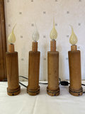 Five candle-style plug-in lamps - thumbnail 2 of 6
