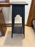 Small black wooden side table - thumbnail 5 of 7