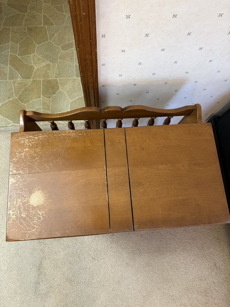 Flip-Top Dough Box End Table - image 4 of 7