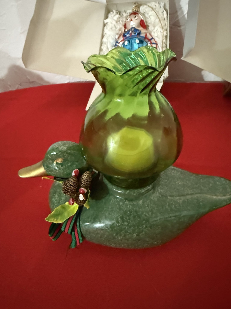 Assorted vintage Christmas ornaments and figurines - image 4 of 8