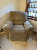 Beige La-Z-Boy recliner chair - thumbnail 1 of 6