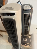 Three portable tower fans and a dehumidifier - thumbnail 3 of 7