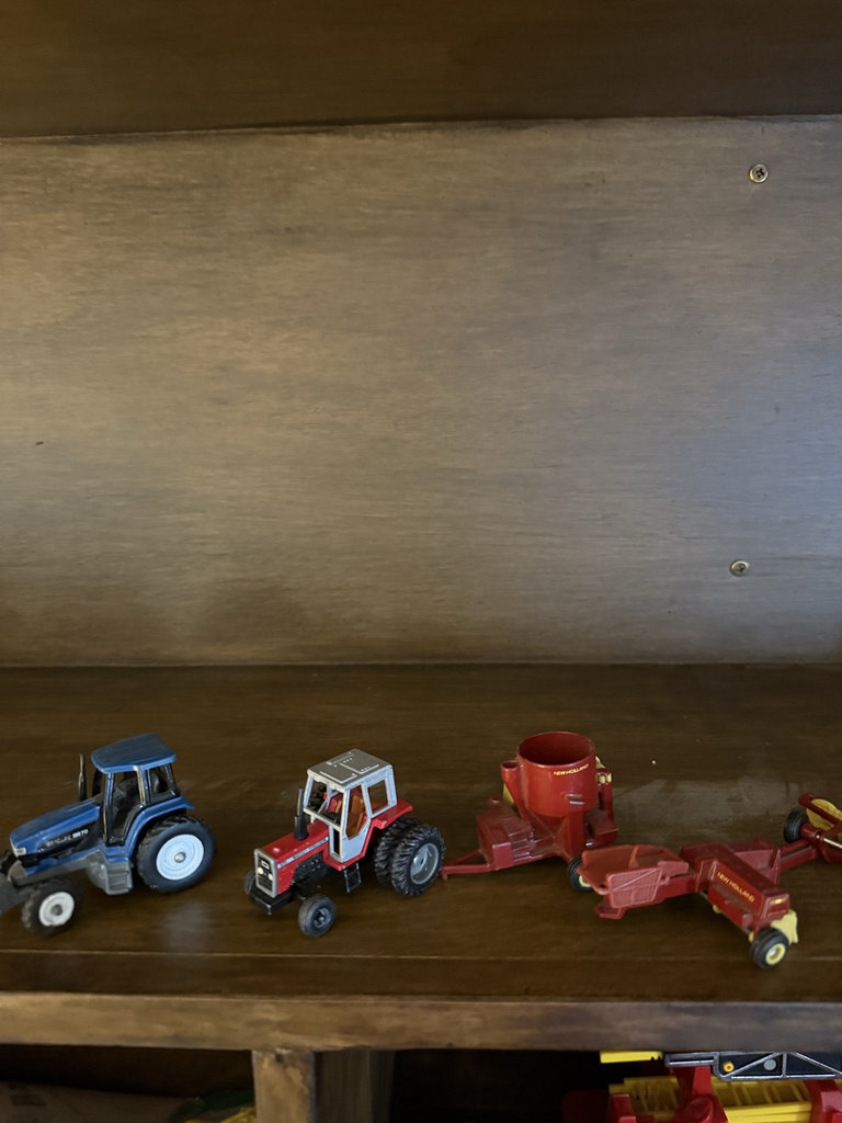 Die-cast toy farming tractors and equipment collection - image 5 of 9