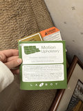 La-Z-Boy motion upholstery sofa with shelf and accessories - thumbnail 5 of 8