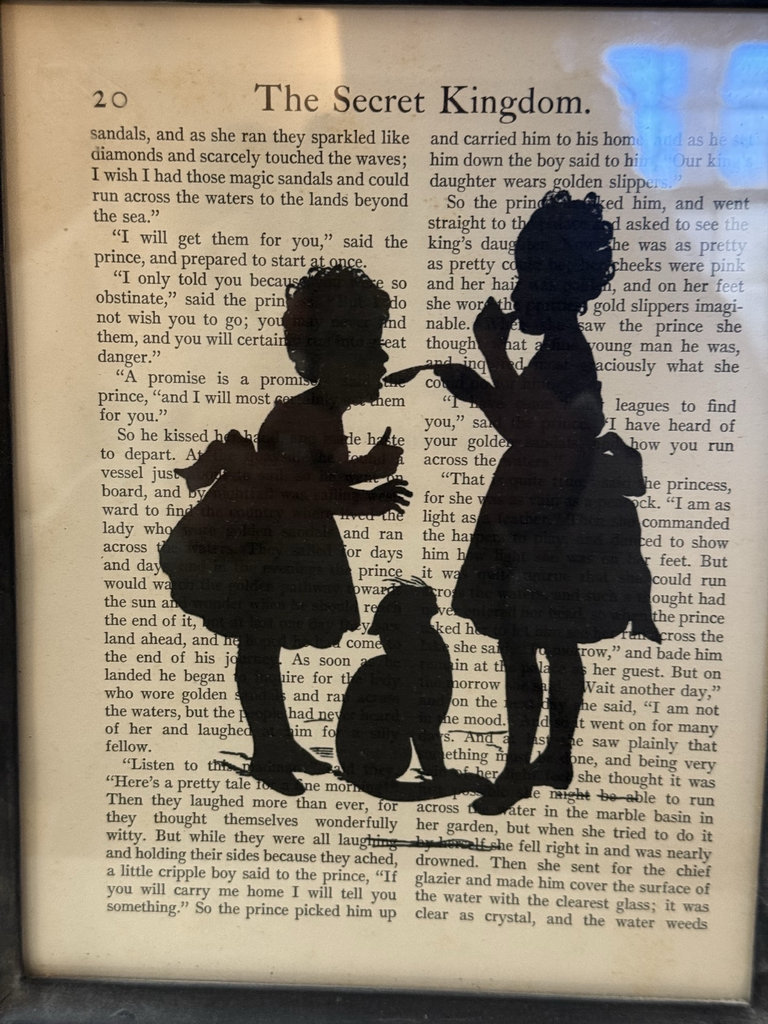 The Secret Kingdom Silhouette Framed Art - image 2 of 5